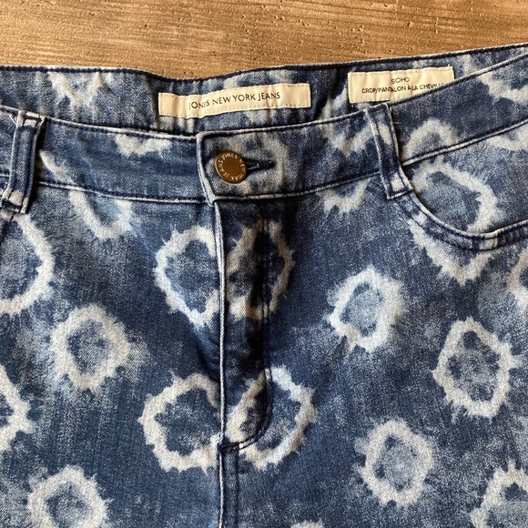 JONES NEW YORK soho crop pants size 8 - Picture 3 of 7